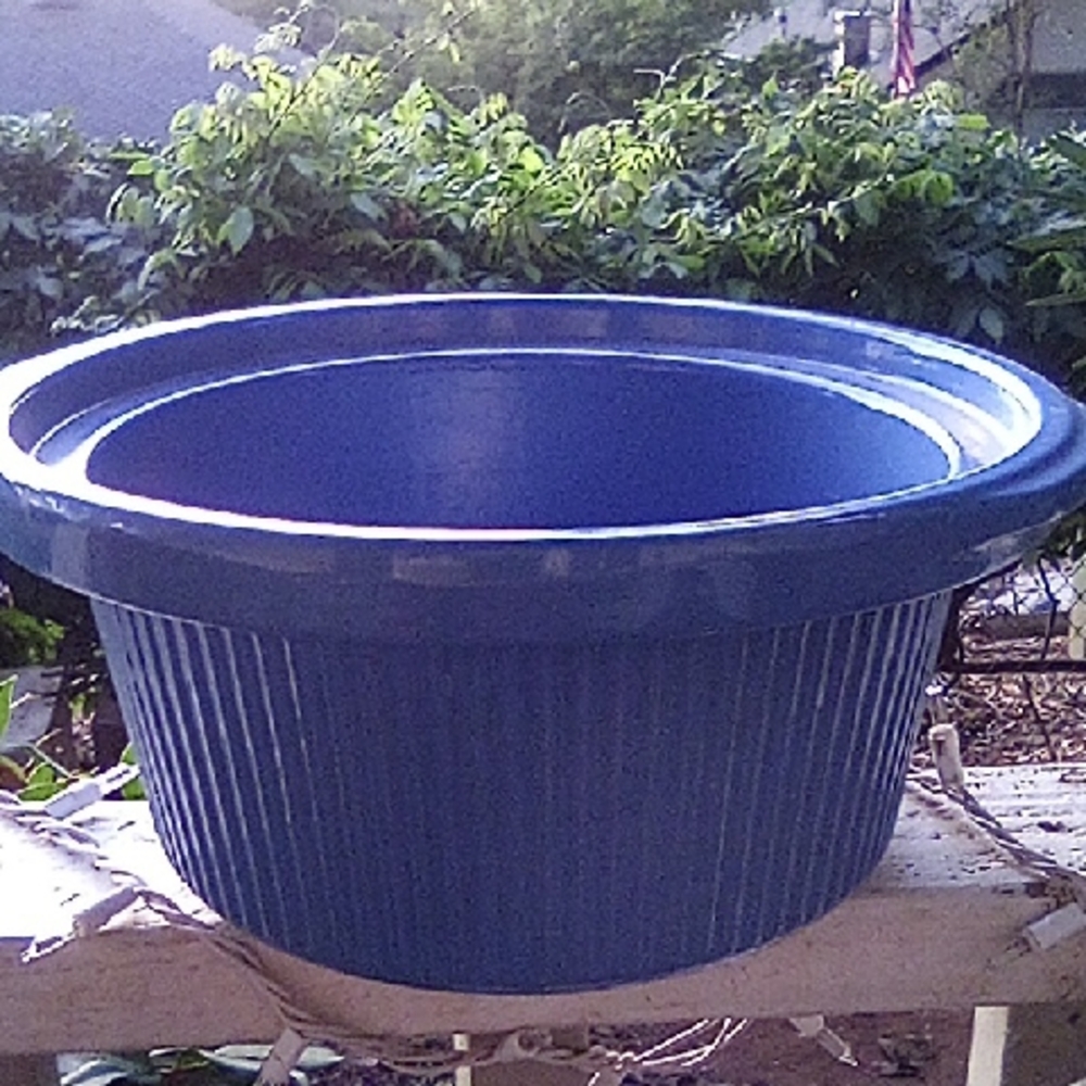 Beautiful Vintage Baking Bowl From Oven To Table.